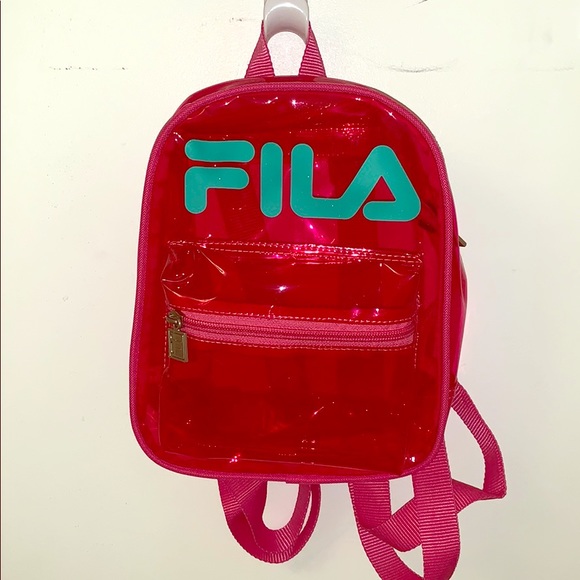 fila backpack mens pink